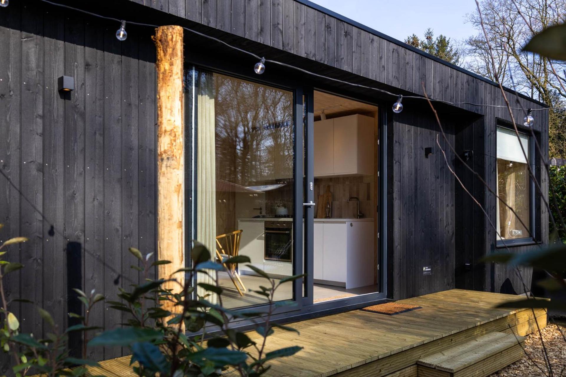 Knus Gezinsverblijf In Cosi Tiny House Op De Veluwe Epe Bagian luar foto