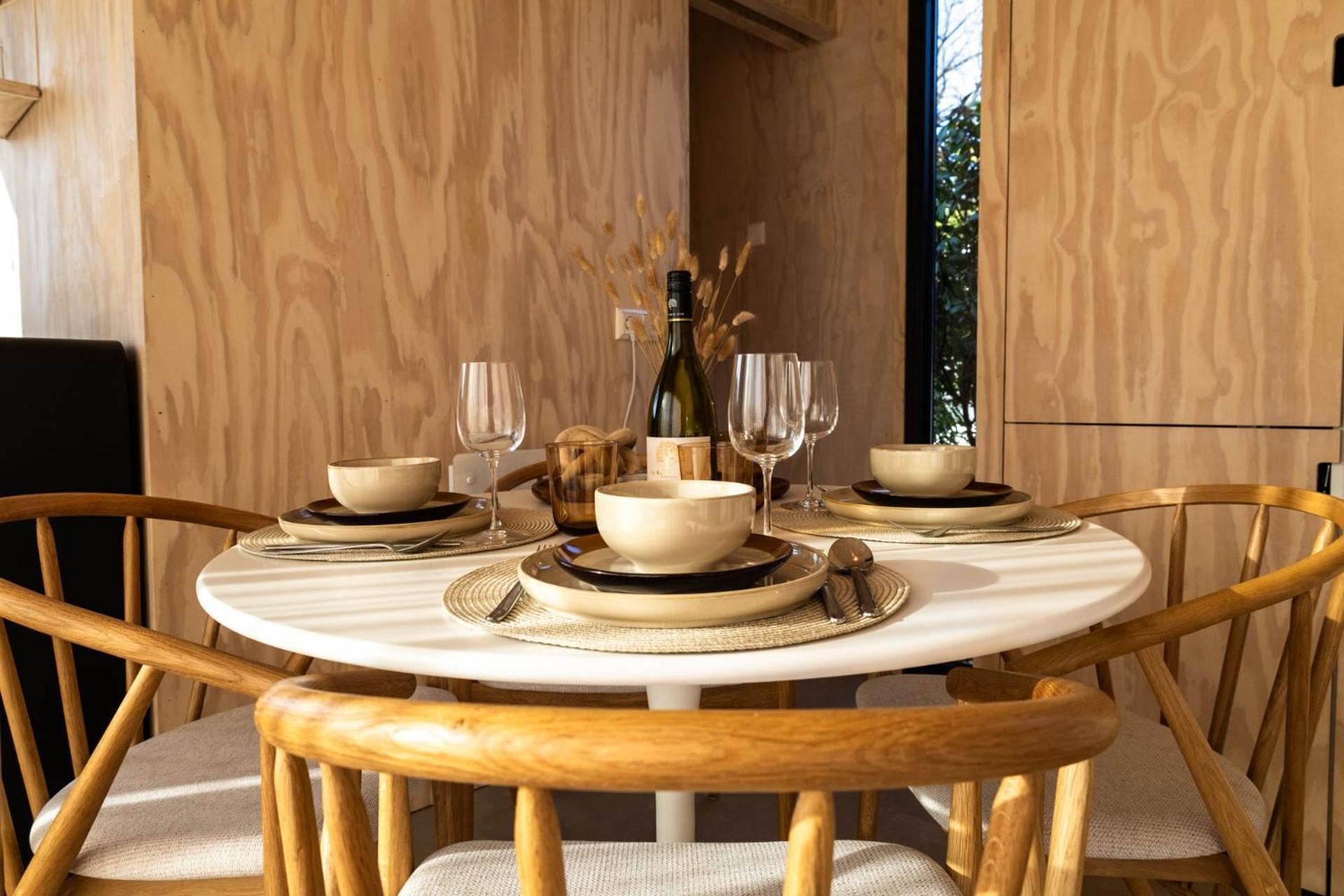 Knus Gezinsverblijf In Cosi Tiny House Op De Veluwe Epe Bagian luar foto