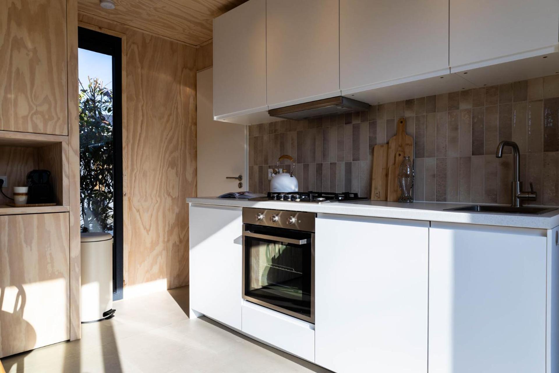 Knus Gezinsverblijf In Cosi Tiny House Op De Veluwe Epe Bagian luar foto