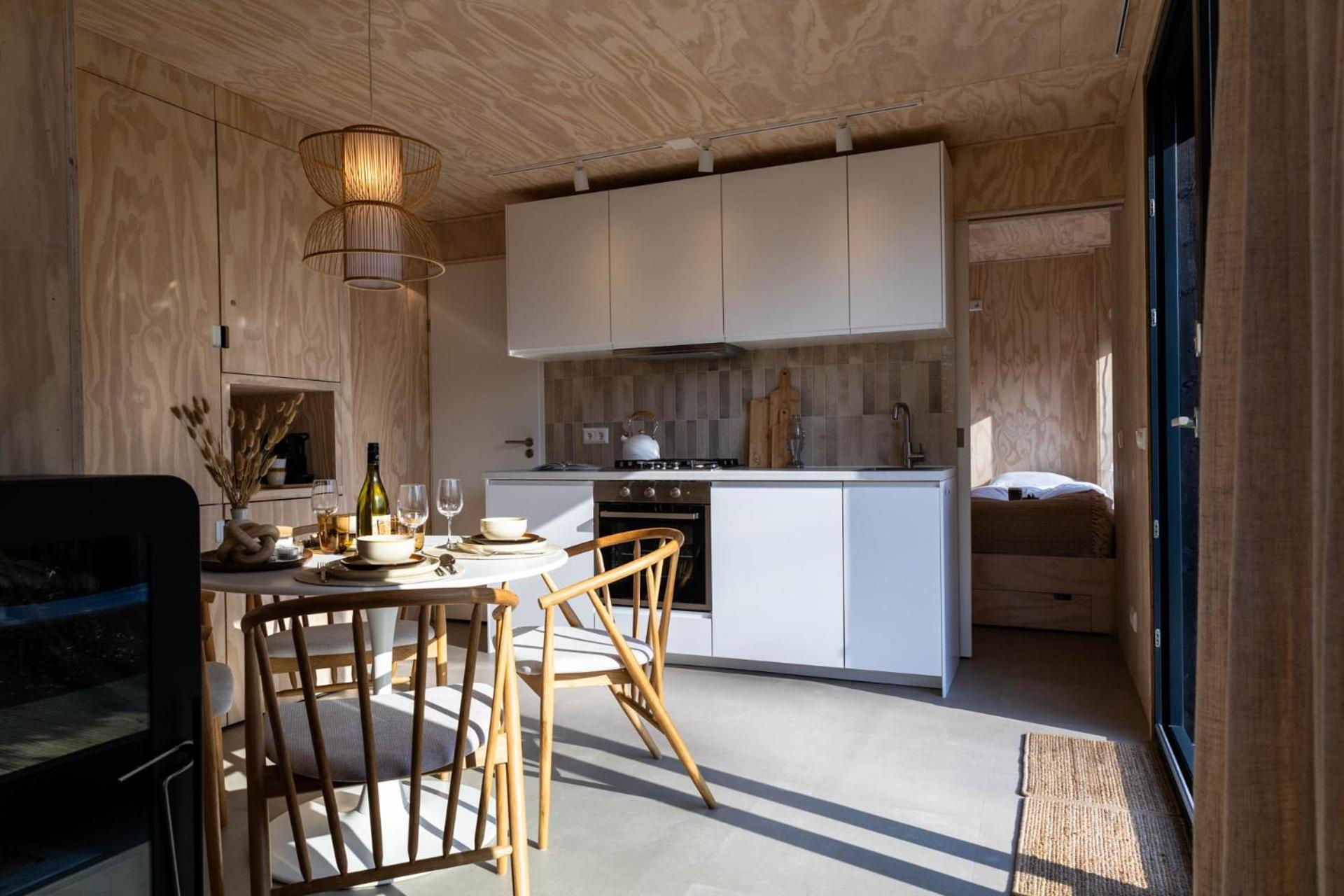Knus Gezinsverblijf In Cosi Tiny House Op De Veluwe Epe Bagian luar foto