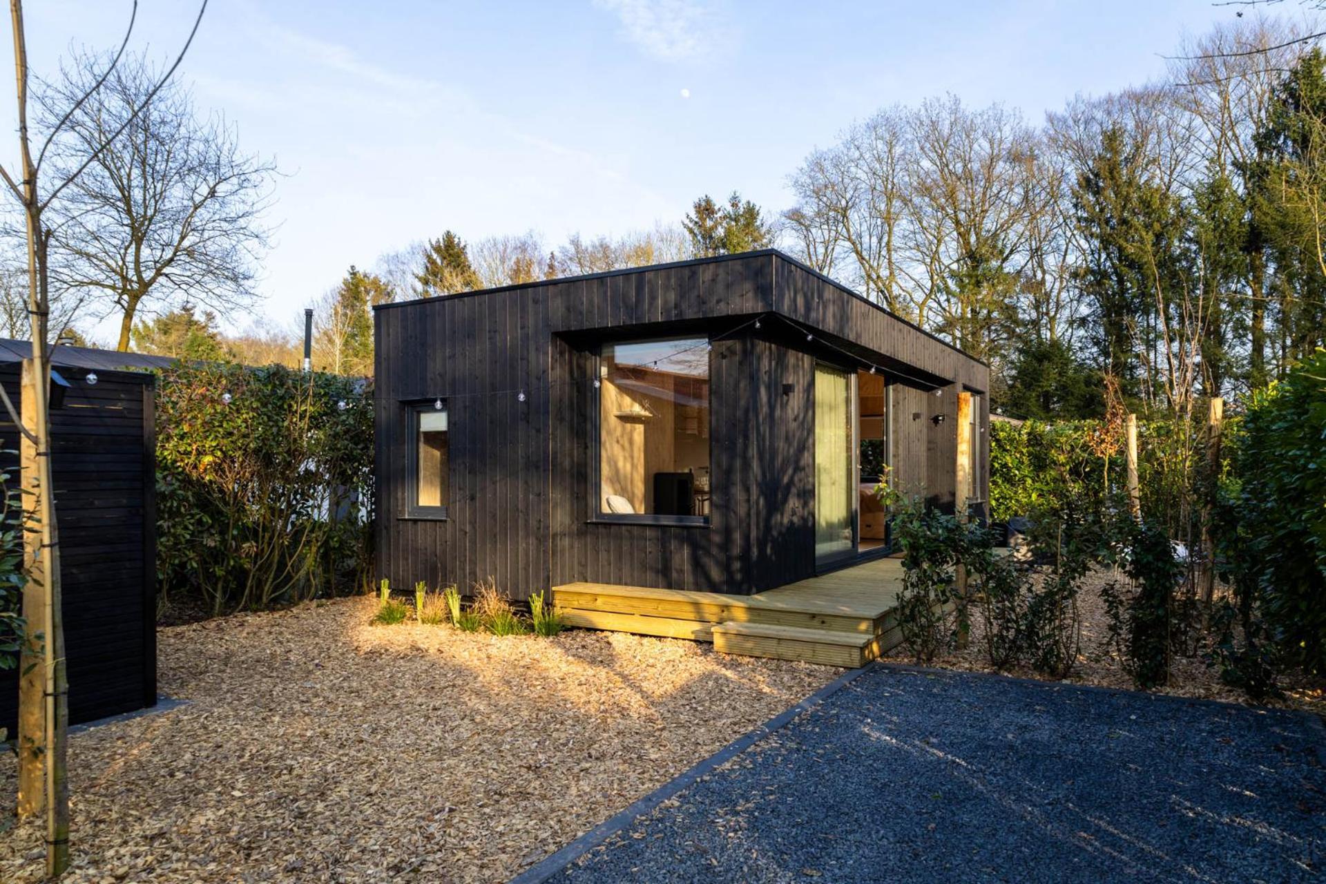 Knus Gezinsverblijf In Cosi Tiny House Op De Veluwe Epe Bagian luar foto